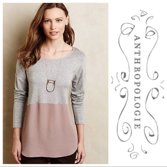 Anthropologie Tops - Meadow Rue Long Sleeve Tee
